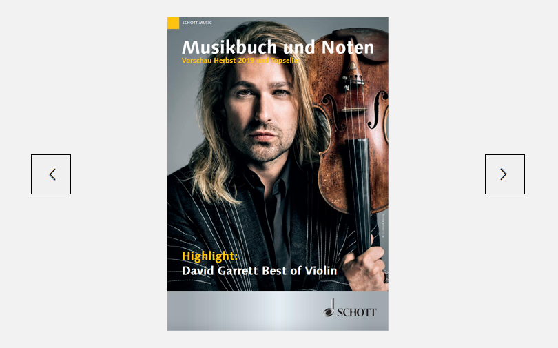 Musikbuch und Noten Herbst 2019